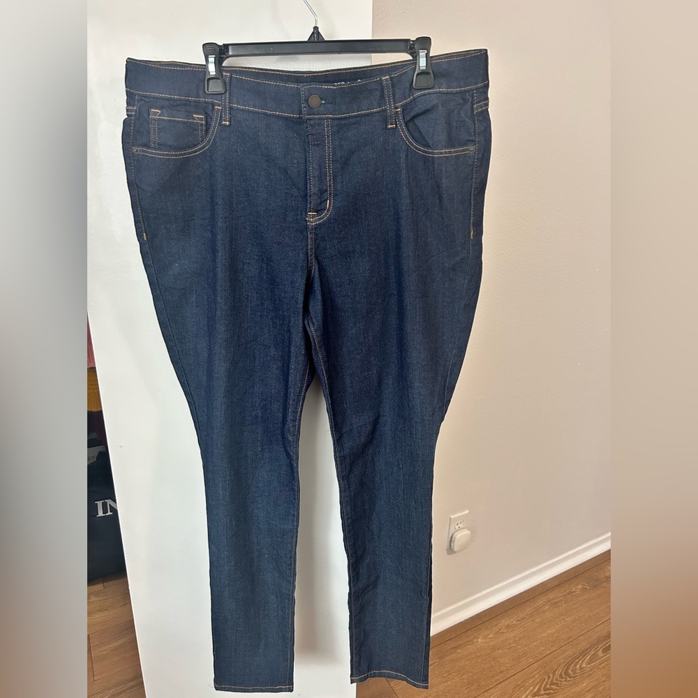 Old Navy Dark Blue Super Skinny Jeans